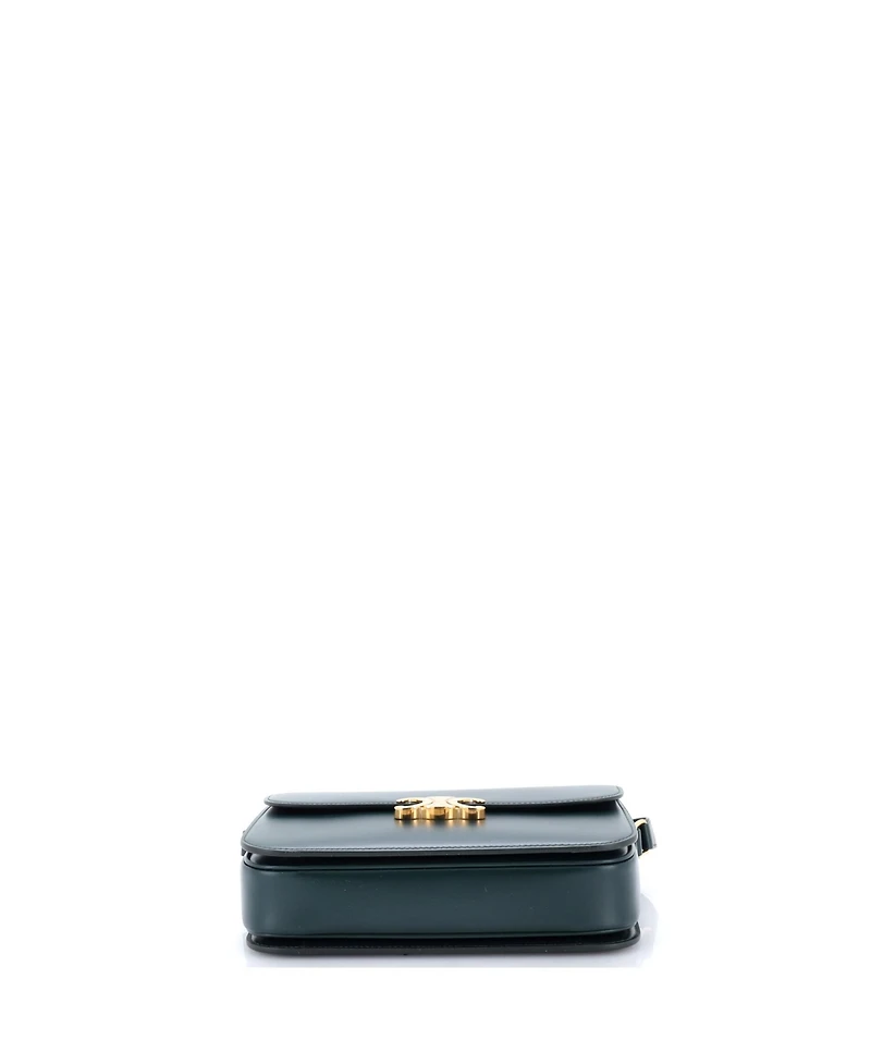 Pre-Owned Celine Large Triomphe Shoulder Bag Smooth Calfskin