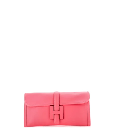 Pre-Owned HERMES 29 Jige Elan Clutch Evercolor