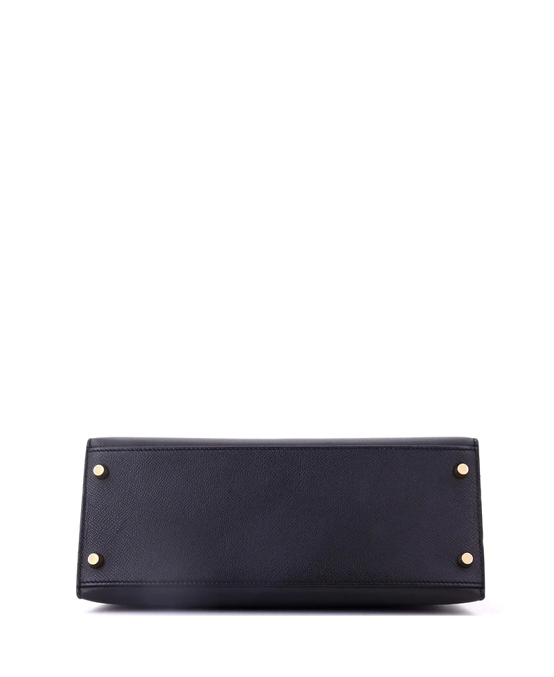 Pre-Owned HERMES Kelly Handbag Epsom with Gold Hardware