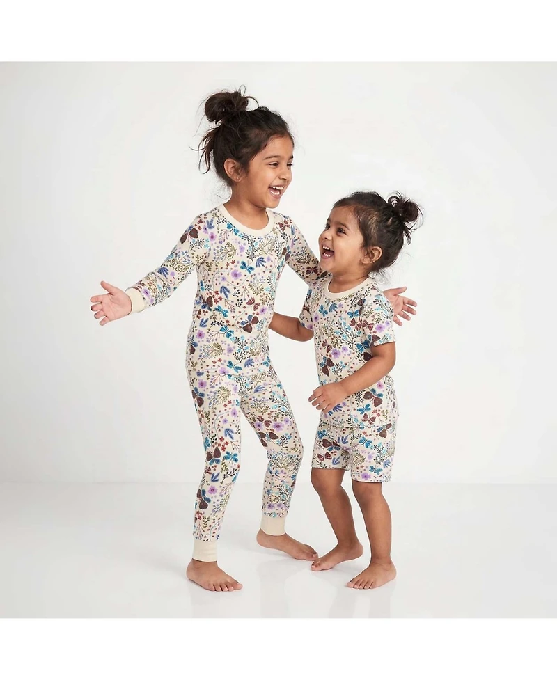 Mightly Toddler 2T - 5T Fair Trade 100% Organic Cotton Tight Fit Shortie Pajamas