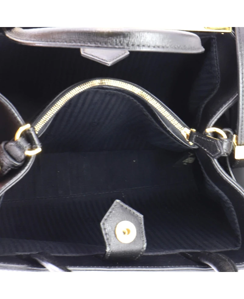 Pre-Owned Fendi Petite 2Jours Bag Leather