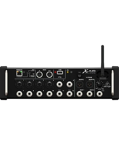Behringer X Air XR12 12-Input Digital Mixer with 4 Programmable Midas Preamps for iPad/Android Tablets