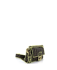 Pre-Owned Fendi Medium Baguette Nm Bag Zucca Canvas