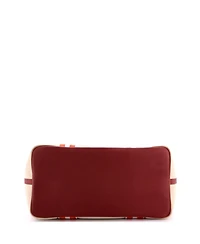 Pre-Owned HERMES Pursangle Tote Canvas with Leather