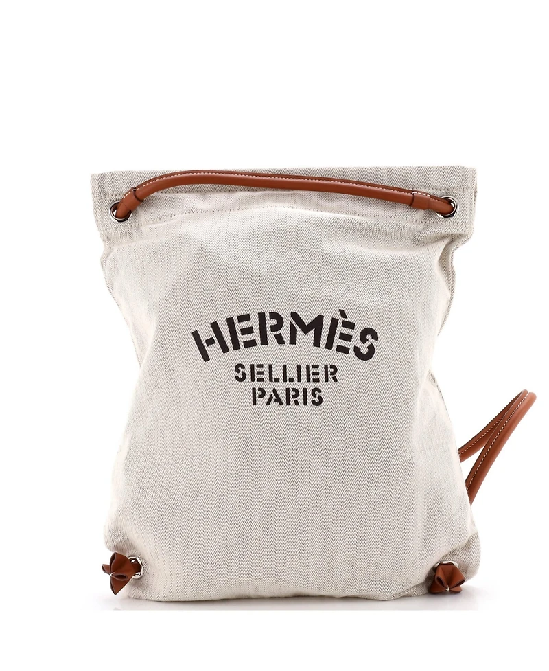 Pre-Owned HERMES Maline Bag Toile
