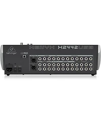 Behringer Xenyx X2442USB Premium 24-Input 4/2-Bus Mixer with Xenyx Mic Preamps and Compressors, British EQs
