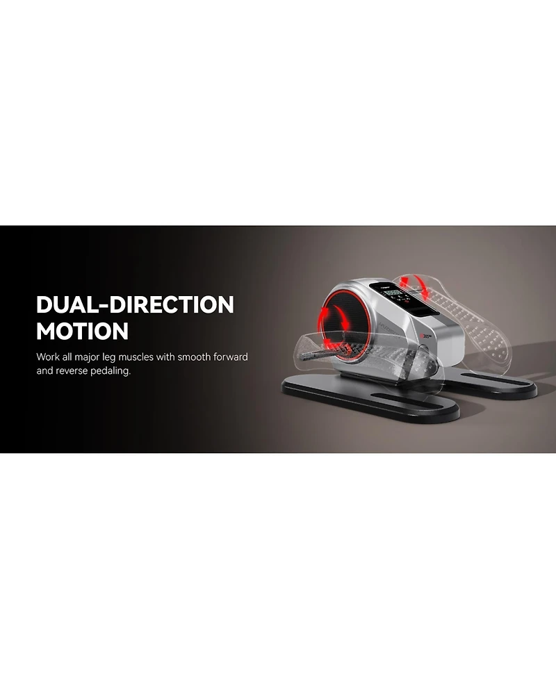 Harison Under Desk Elliptical with Lcd Display