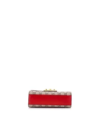 Pre-Owned Gucci Small Padlock Shoulder Bag Gg Coated Canvas and Leather