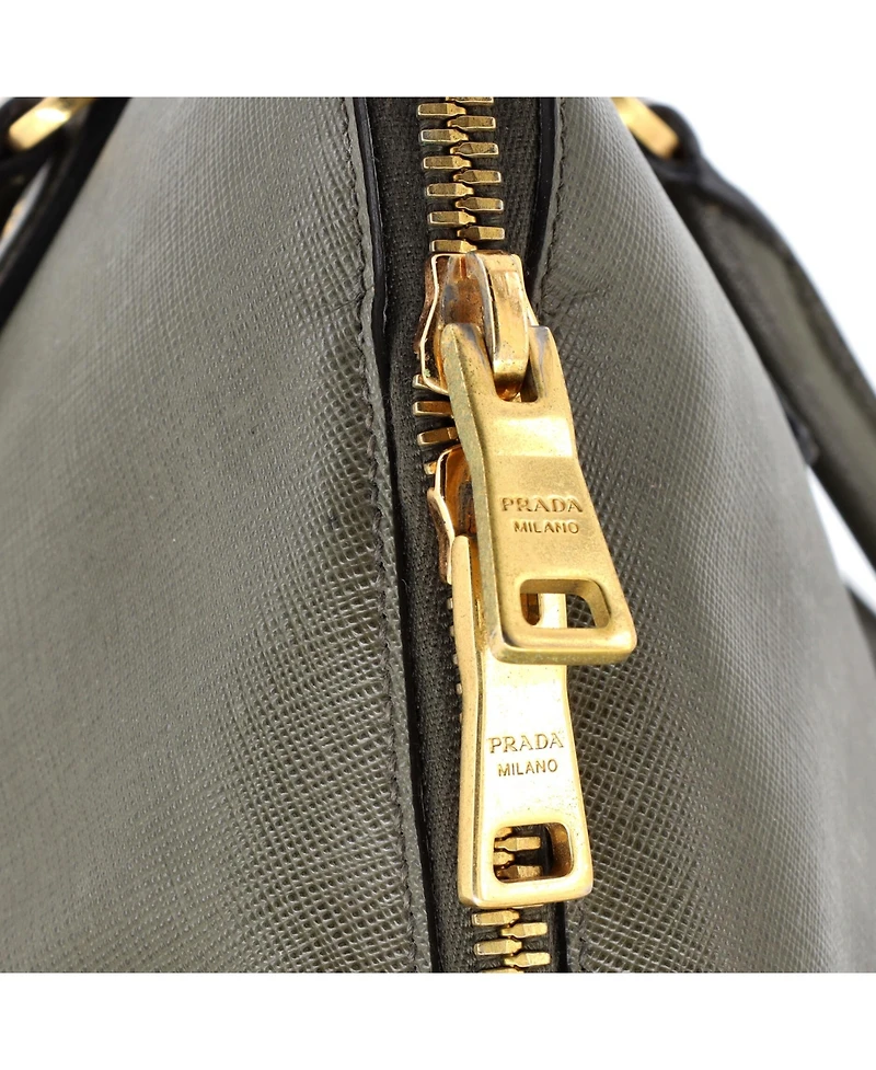 Pre-Owned Prada Xl Promenade Bag Saffiano Leather