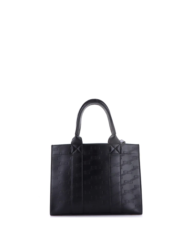 Pre-Owned Balenciaga Small Hardware Tote Embossed Leather