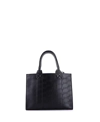 Pre-Owned Balenciaga Small Hardware Tote Embossed Leather