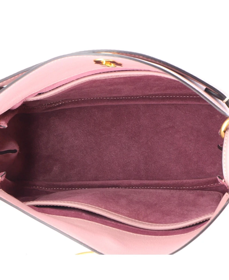 Pre-Owned Mulberry Small Leighton Shoulder Bag Leather