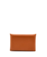 Pre-Owned HERMES Calvi Card Holder Epsom