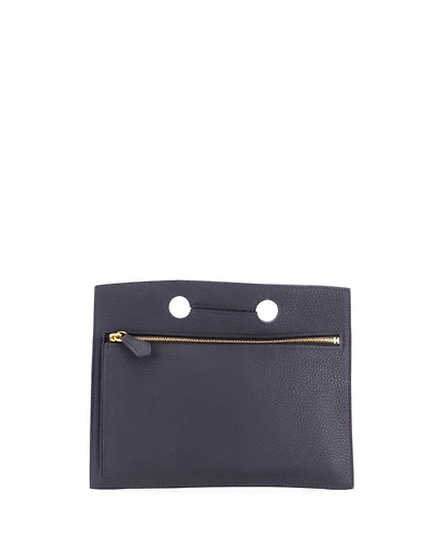 Pre-Owned HERMES 34 Jypsiere Bag Clemence 20 Backpocket Pouch Togo