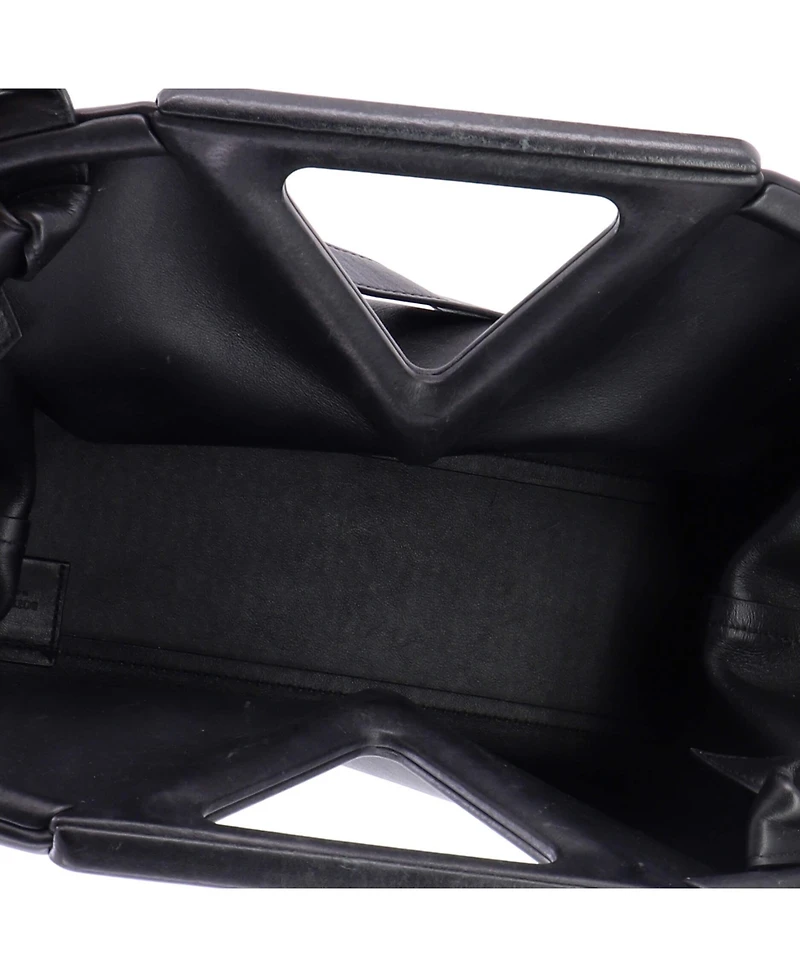 Pre-Owned Bottega Veneta Point Shoulder Bag Leather