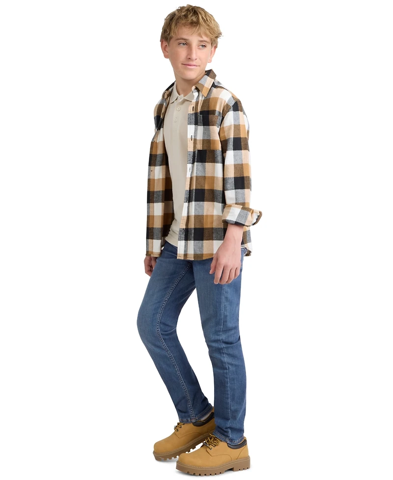Levi's Little Boys 502 Taper Fit Stretch Performance Jeans