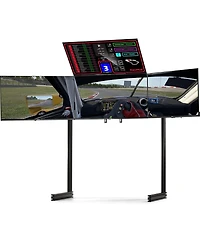 Next Level Racing Elite Freestanding Quad Monitor Stand, Black Edition