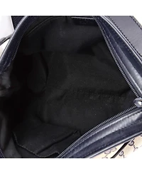 Pre-Owned Gucci Small Front Pocket Web Messenger Gg Canvas