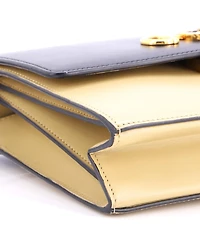 Pre-Owned Gucci Small Zumi Flap Shoulder Bag Leather