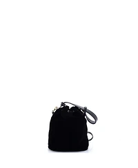 Pre-Owned Prada Mini Top Handle Bucket Bag Velvet