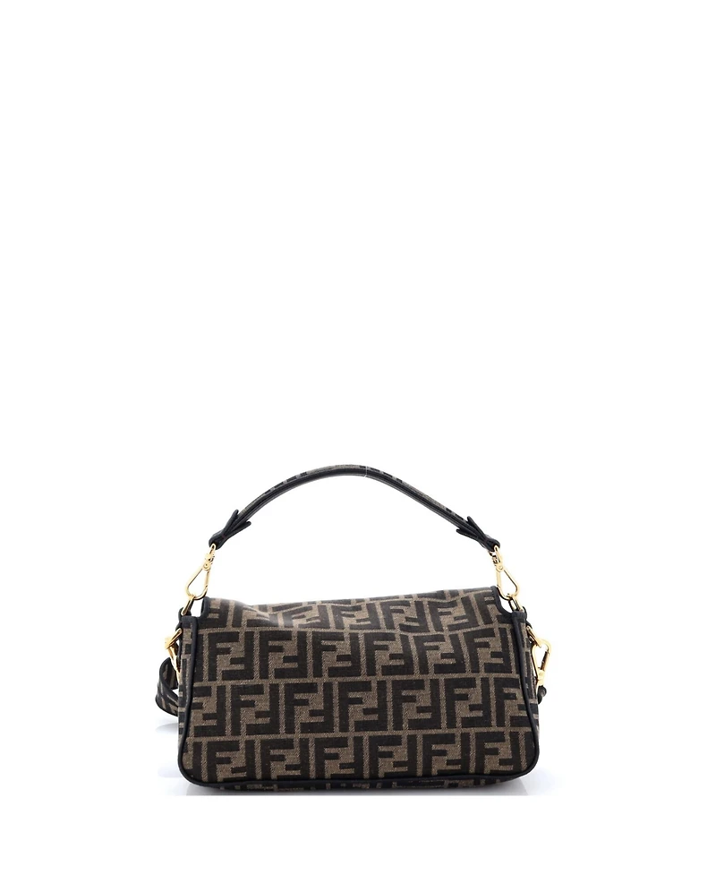 Pre-Owned Fendi Medium Baguette Nm Bag Zucca Canvas