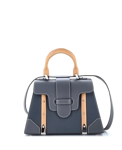 Pre-Owned Goyard Pm Saigon Top Handle Bag Leather