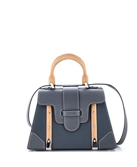Pre-Owned Goyard Pm Saigon Top Handle Bag Leather