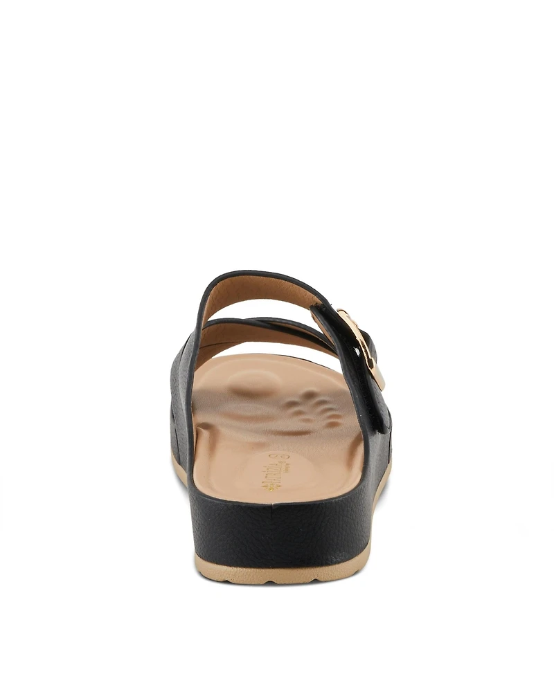 Patrizia Women's Eliza Slide Sandal with Cushioned Memory Insole