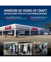 Harison Recumbent Exercise Bike, 400 lbs Capacity with Arm Exerciser and Lcd Monitor
