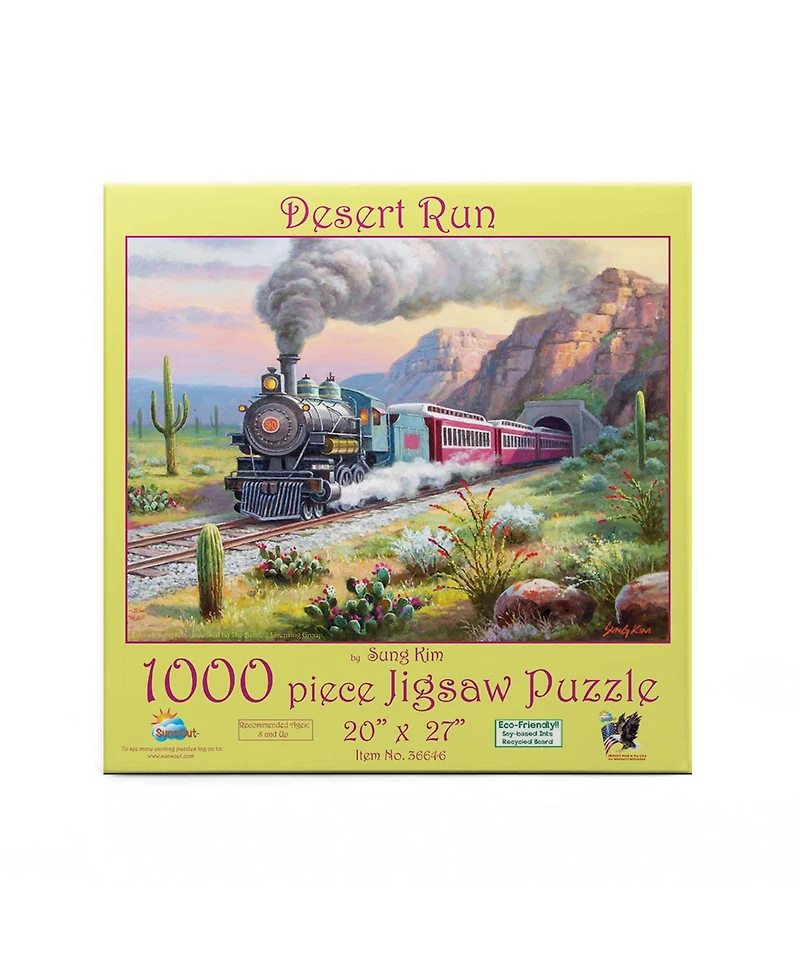 SunsOut Desert Run 1000 piece Jigsaw Puzzle for Adults