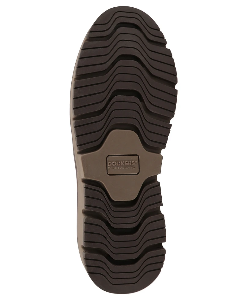 Dockers Men's Davis Rugged Casual Tumbled Moc-Toe Boots