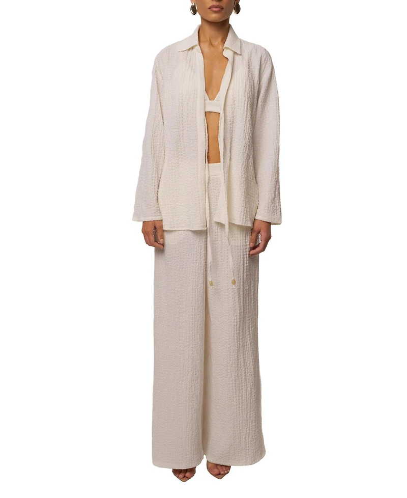 Jluxlabel Women's Unwind Textured Pants