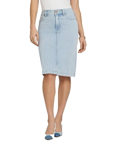 Nydj Women's High-Rise Denim Skirt