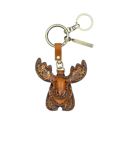 Patricia Nash Nordic Noble Moose Leather Bag Charm