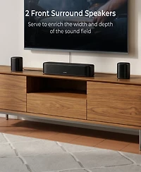Ultimea 7.1ch Soundbar with Dolby Atmos for Tv, Surround Sound System with 5.25" Subwoofer, VoiceMX, BassMX, 4 Surround Speakers, 420W Peak Power, Hdm