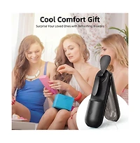 Cowin Mini Fan Portable Handheld Folding Lightweight Travel Summer