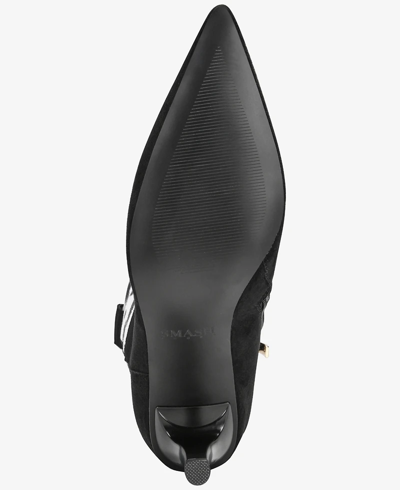 Smash Shoes Women's Serena Western Stiletto Dress Boots - Extended Sizes Available