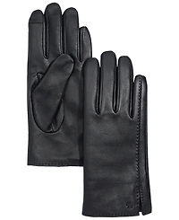 Lauren Ralph Lauren Women's Side Vent Leather Touch Gloves