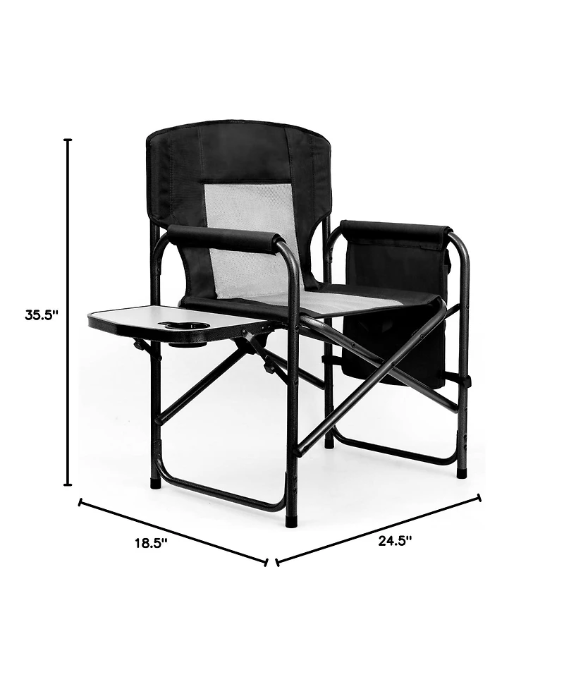 Aofar Camping Directors Folding Chair Heavy Duty 450lbs
