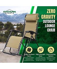 Aofar Zero Gravity Recliner Lounge Chair Adjustable Headrest