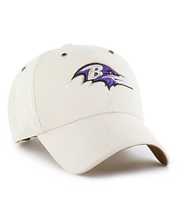 Carhartt x '47 Men's Natural Baltimore Ravens Undyed Clean Up Adjustable Hat