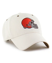 Carhartt x '47 Men's Natural Cleveland Browns Undyed Clean Up Adjustable Hat