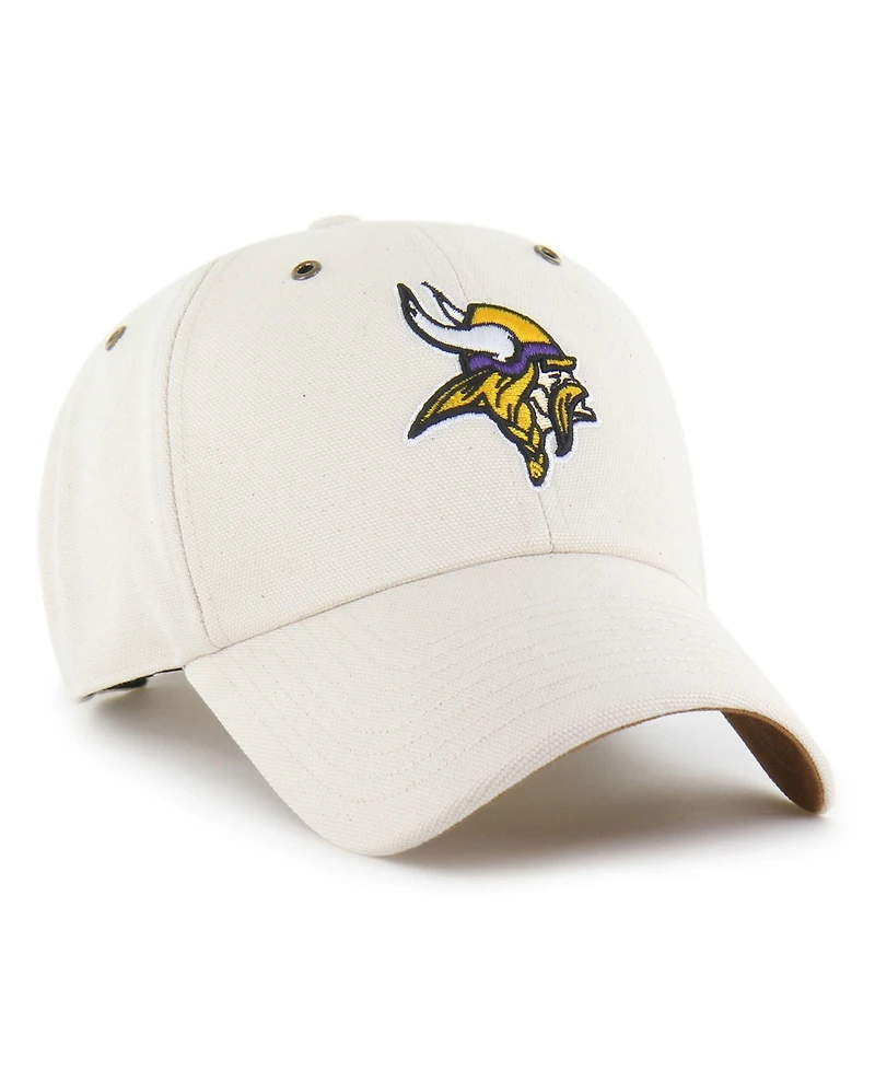 Carhartt x '47 Men's Natural Minnesota Vikings Undyed Clean Up Adjustable Hat