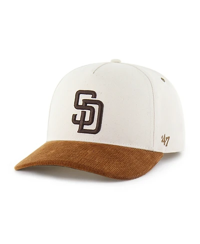 Carhartt x '47 Men's Natural/Brown San Diego Padres Undyed Relaxed Hitch Adjustable Hat