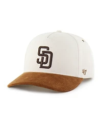 Carhartt x '47 Men's Natural/Brown San Diego Padres Undyed Relaxed Hitch Adjustable Hat