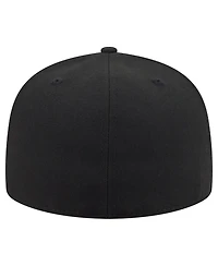 New Era Men's Black Usmnt 59FIFTY Fitted Hat