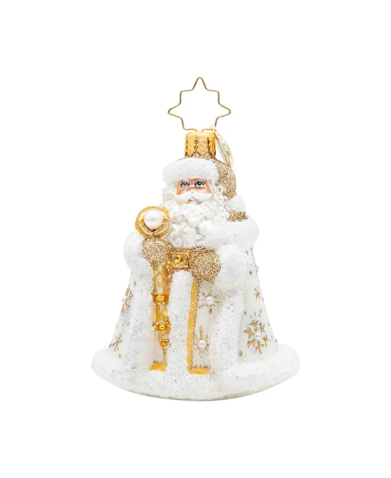Christopher Radko 3" Gilded Kris Kringle Gem Ornament