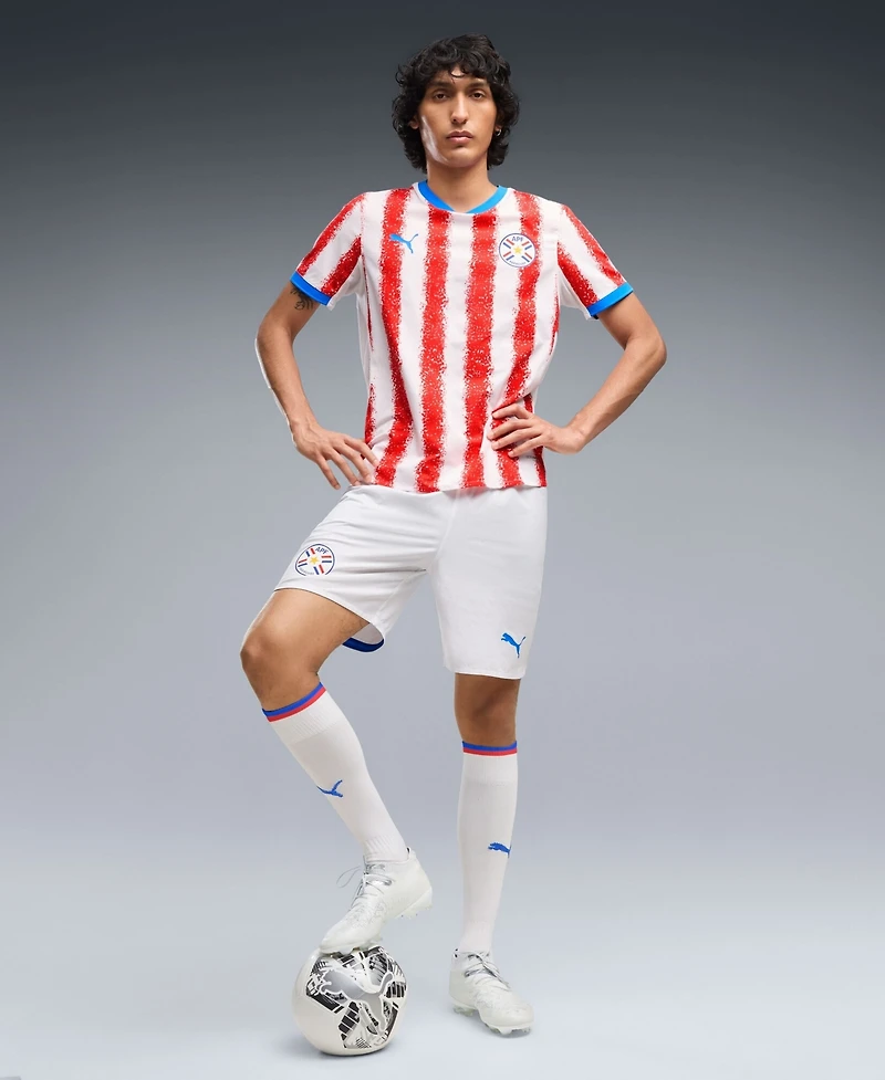 Puma Men's White Paraguay National Team 2026 Home On-Field Authentic Jersey