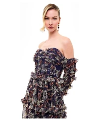 Beauut Women's Floral Ruffle Dress