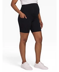 Motherhood Maternity Women's 6 1/2" Active Pocket Biker Short